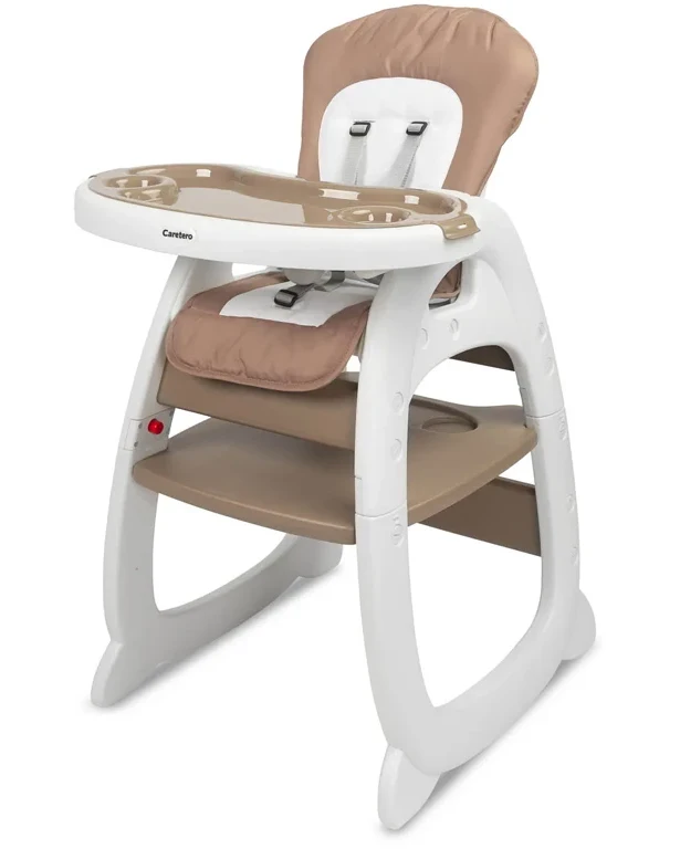 Детский стульчик для кормления Caretero Homee Brown